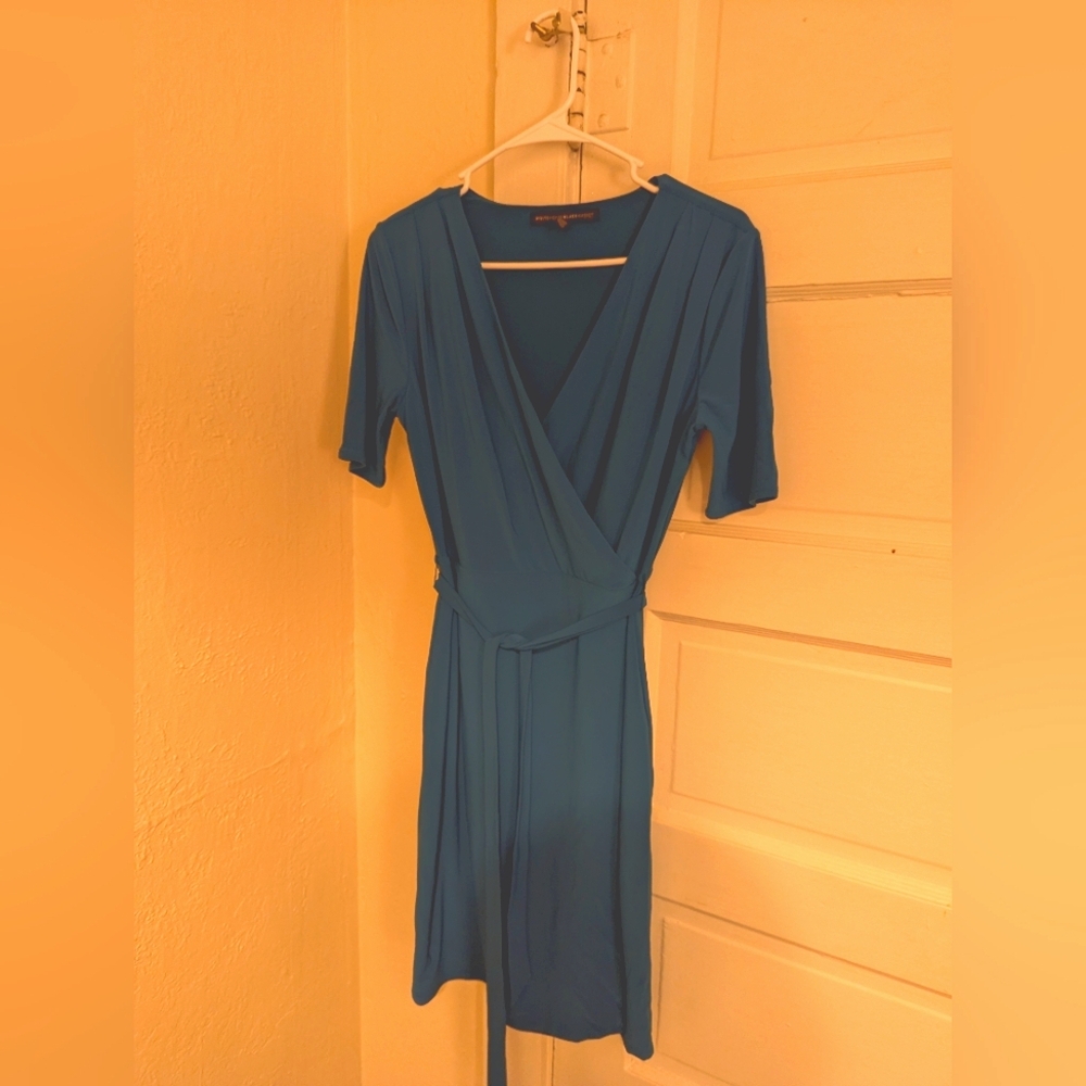 White House Black Market Teal Dress Size 6